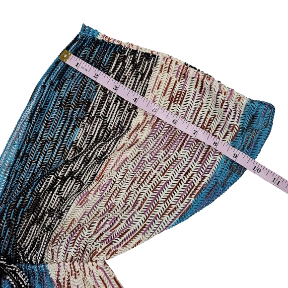 Paradise Womens Swimsuit Coverup Beach Dress, Blue/Brown, Medium - Picture 13 of 13